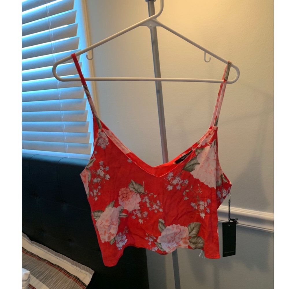 Floral tank top